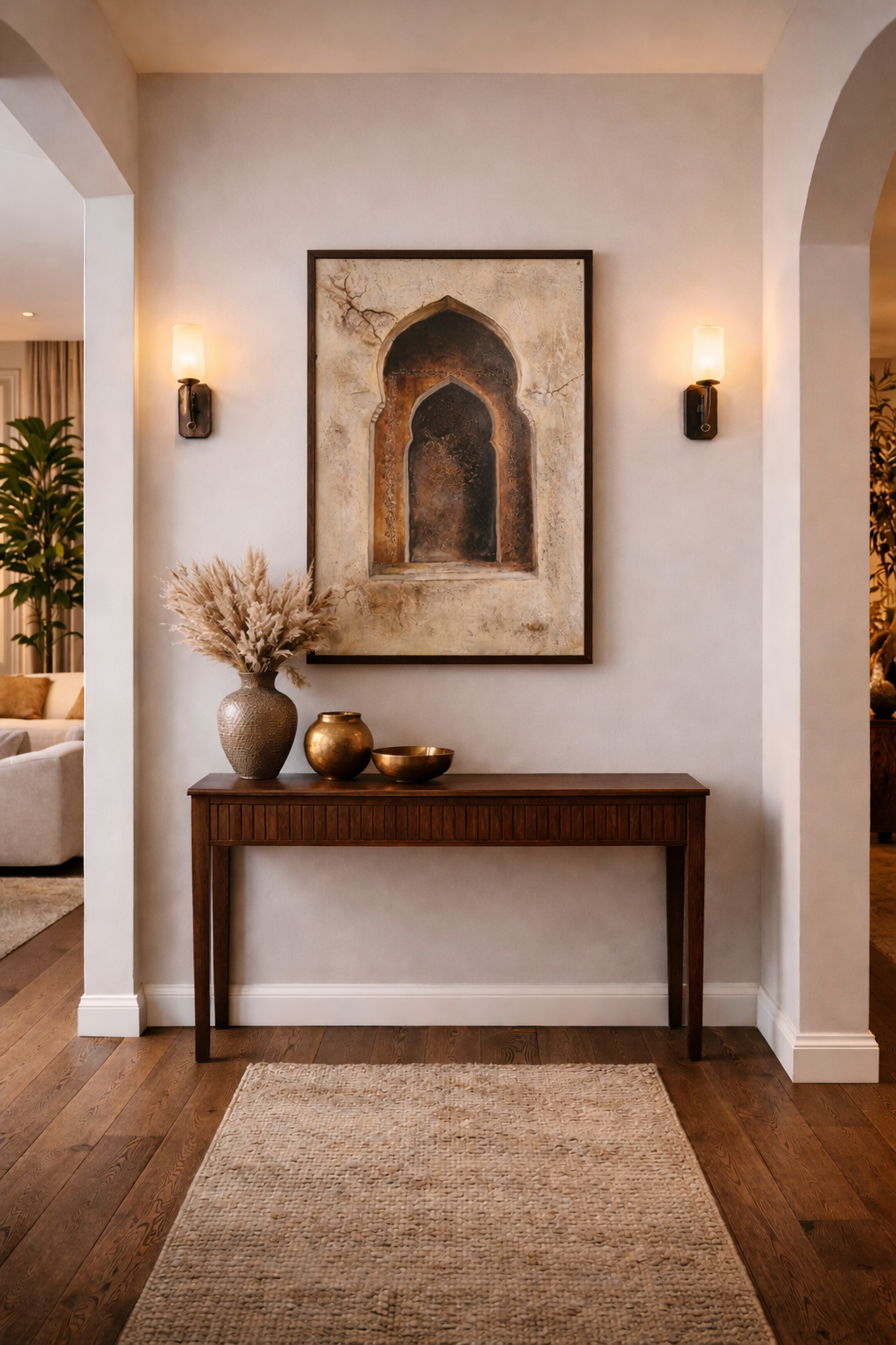 Ancient Devotion Canvas Frame