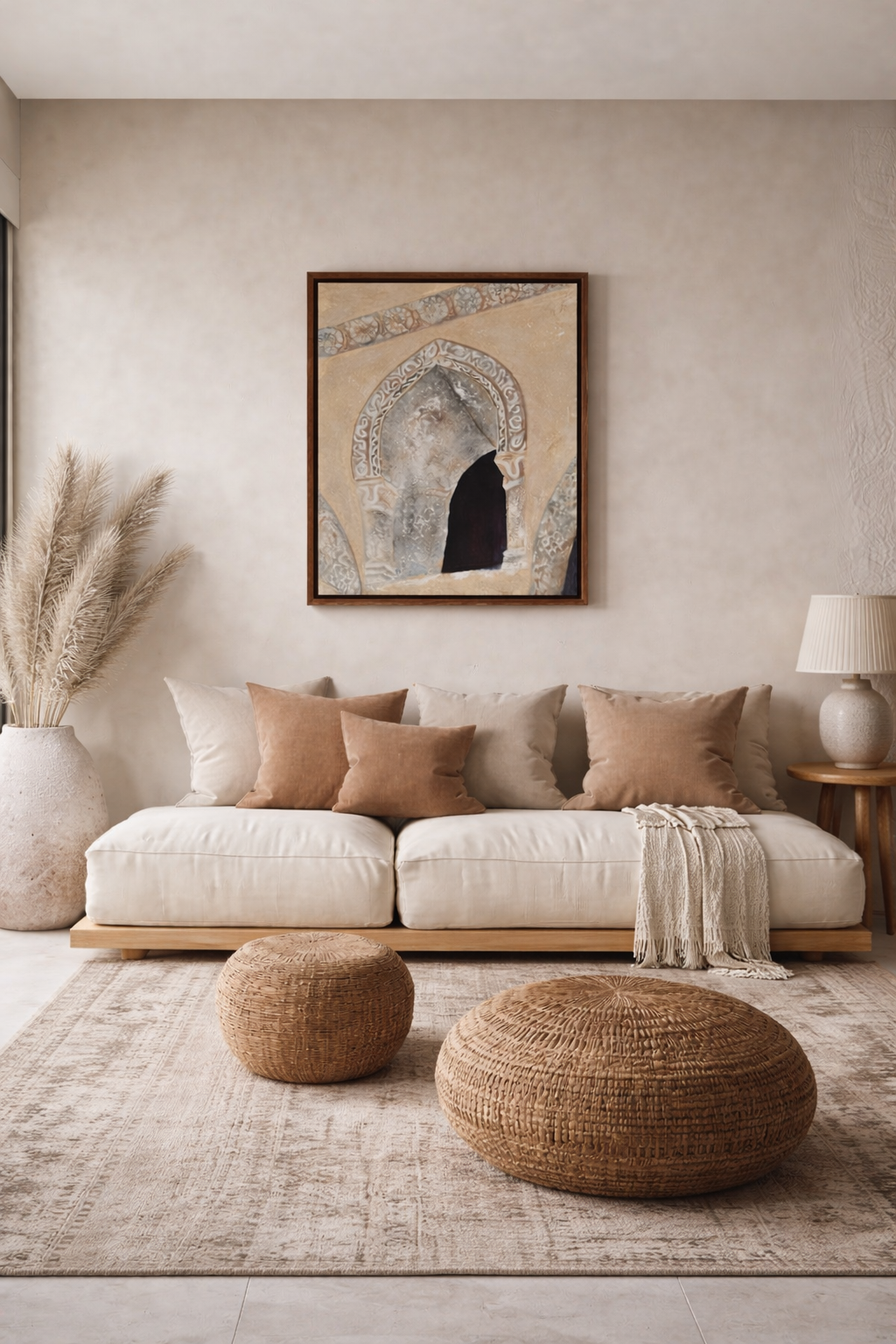 Eternal Window Canvas Frame