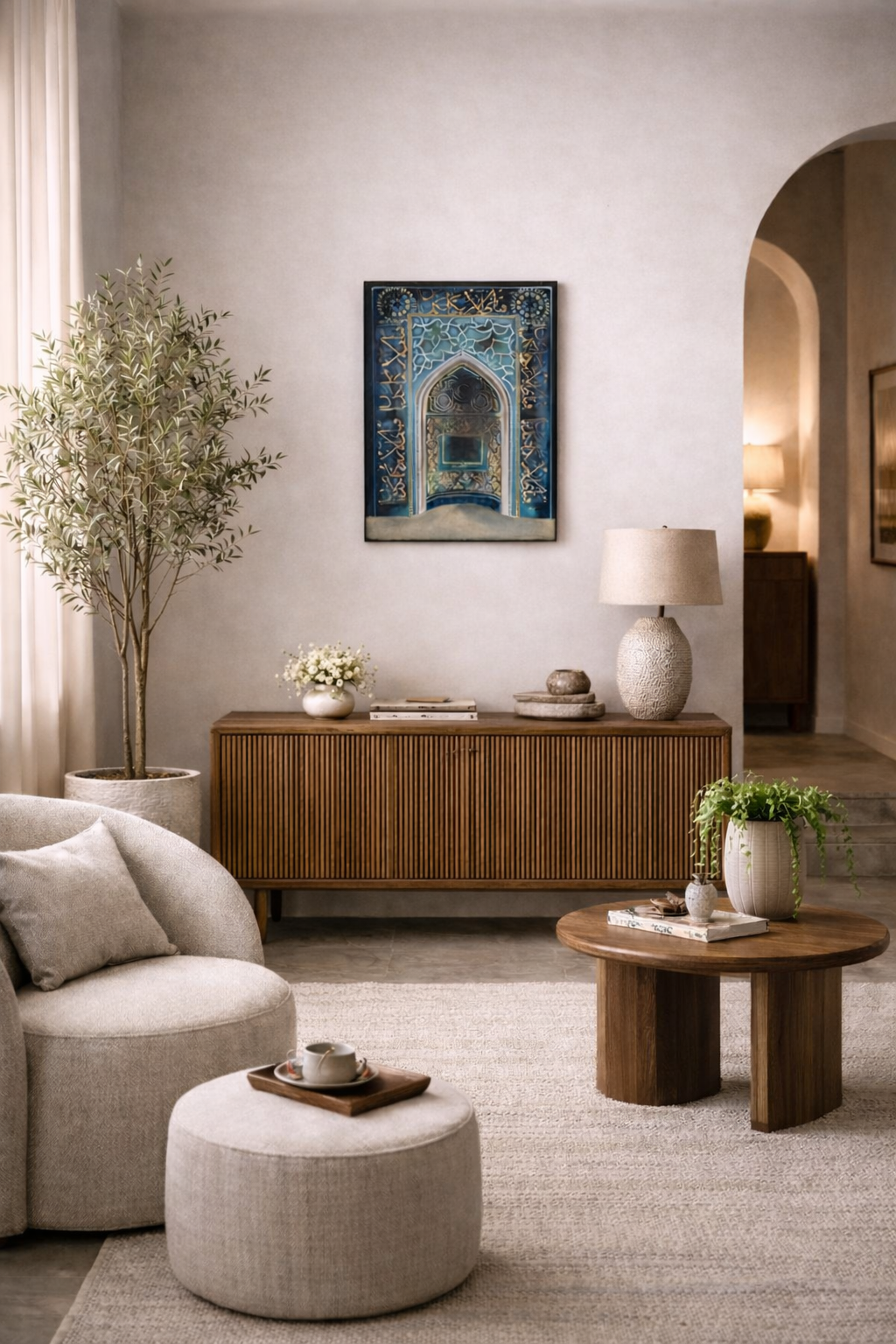 Sacred Walls Canvas Frame