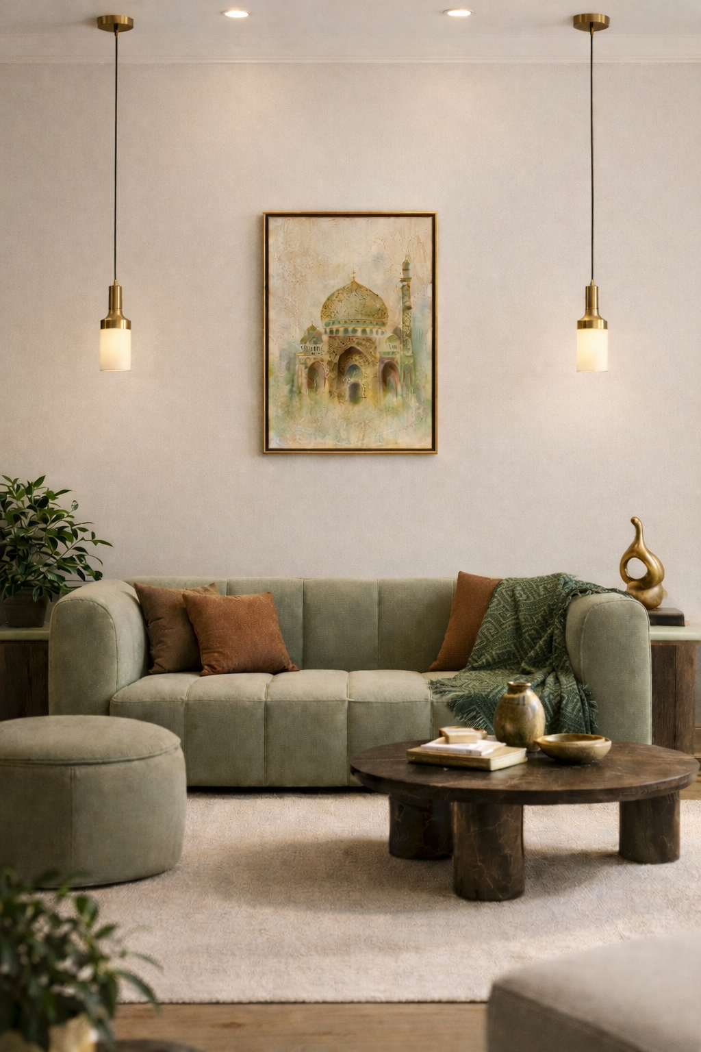 Towards Prayer Canvas Frame