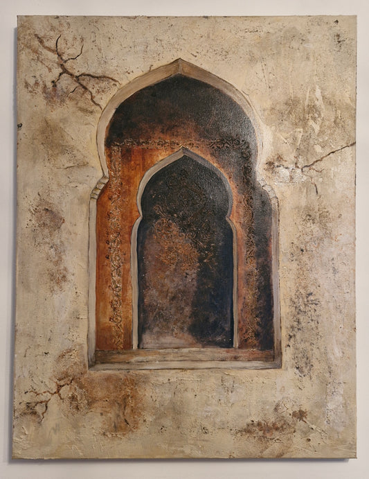 Ancient Devotion Canvas Frame