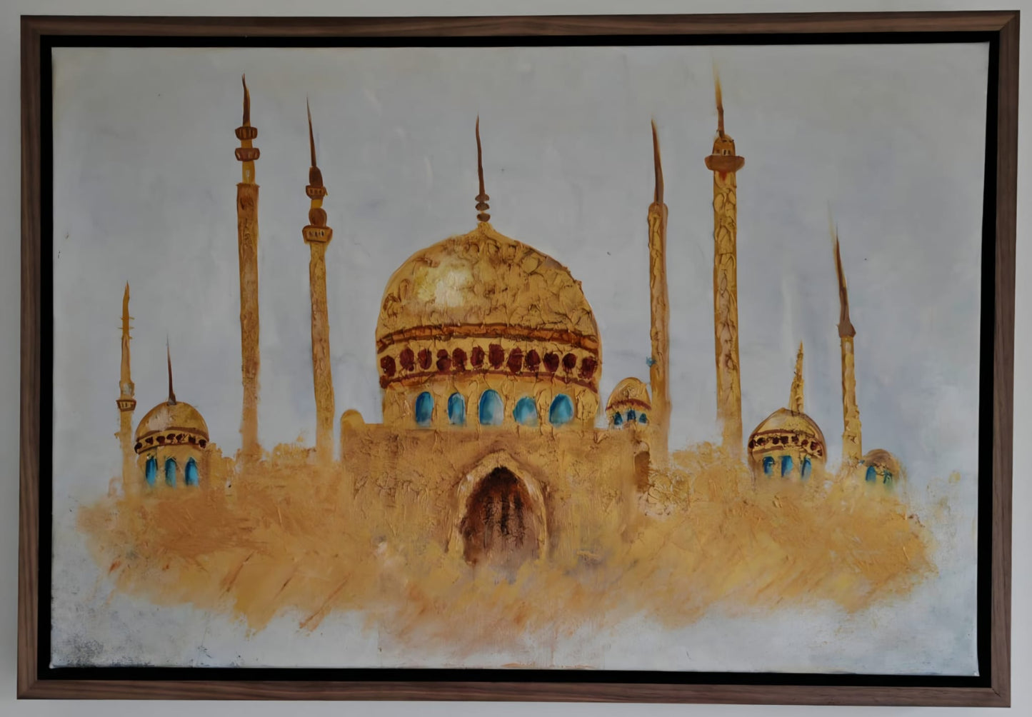 Clouded Sanctuary Canvas Frame