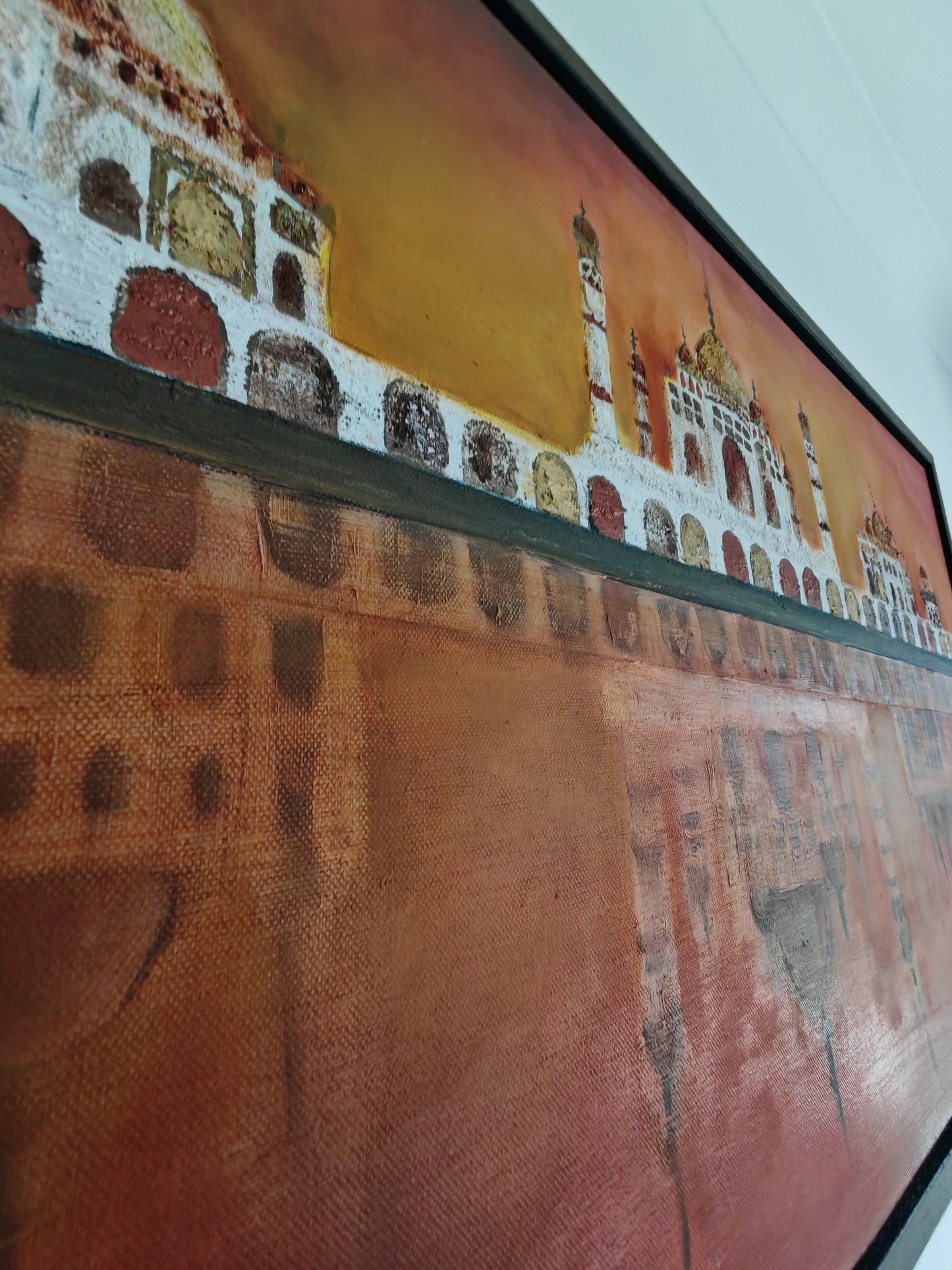 Fire and Water Canvas Frame