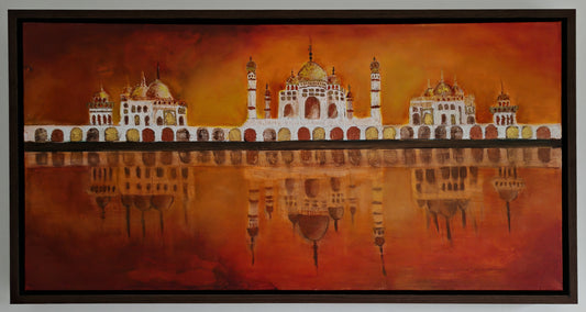 Fire and Water Canvas Frame