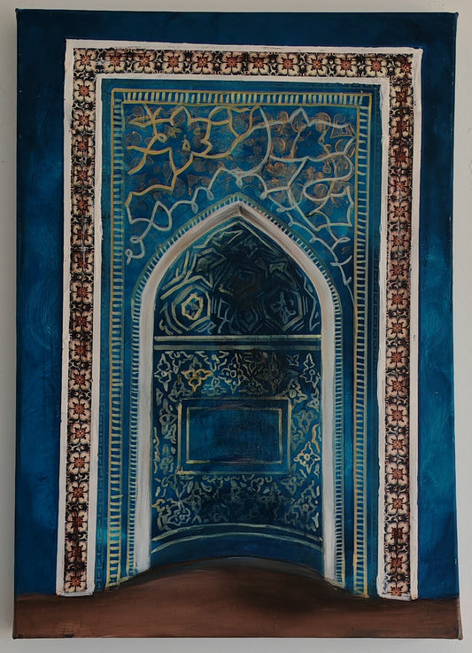 Sacred Walls II Canvas Frame